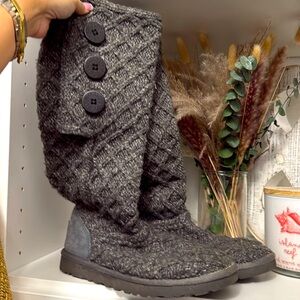Grey UGG boots